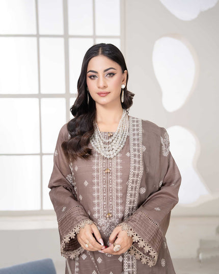 Chamak - 01 - Embroidered Lawn