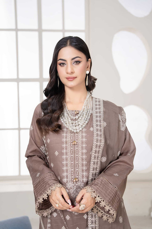 Chamak - 01 - Embroidered Lawn