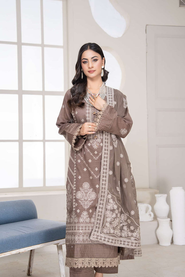 Chamak - 01 - Embroidered Lawn