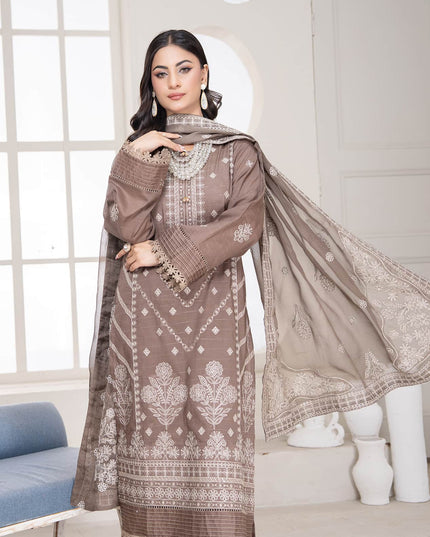 Chamak - 01 - Embroidered Lawn