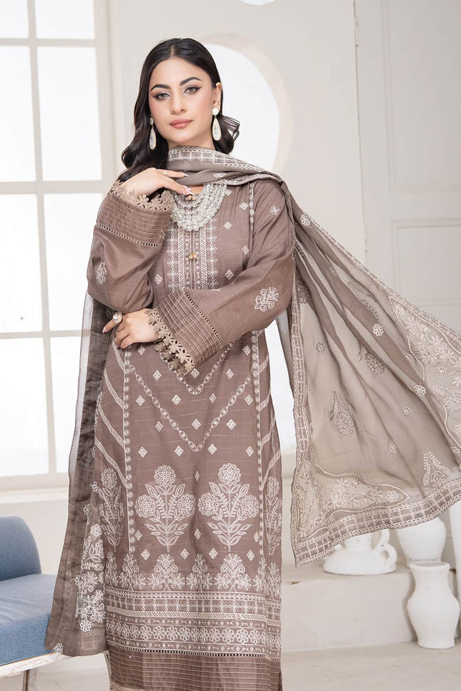 Chamak - 01 - Embroidered Lawn