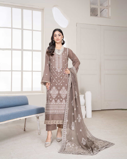 Chamak - 01 - Embroidered Lawn