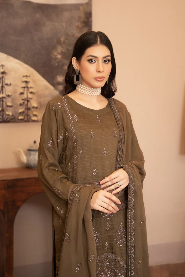 EMBROIDERED VISCOSE - 35204