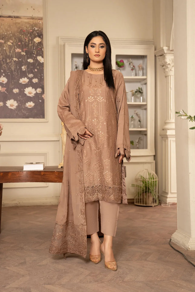 EMBROIDERED VISCOSE - 35305
