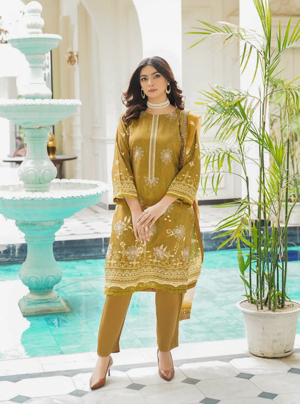 EMBELLISHED VISCOSE - 35401