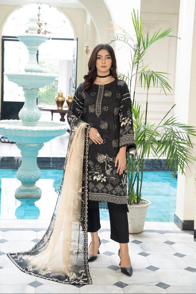 EMBELLISHED VISCOSE - 35403