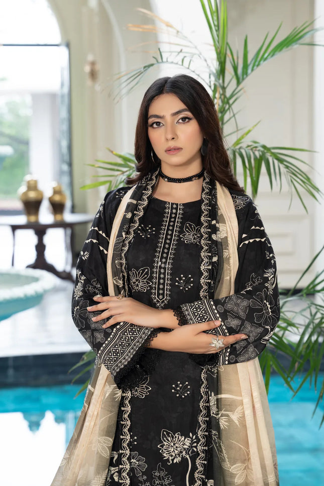 EMBELLISHED VISCOSE - 35403