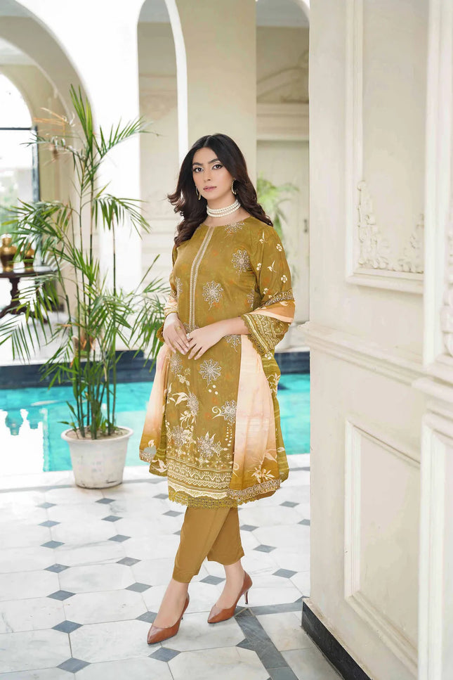 EMBELLISHED VISCOSE - 35401