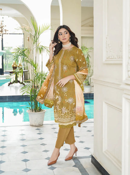 EMBELLISHED VISCOSE - 35401