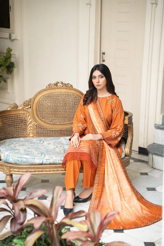 EMBELLISHED VISCOSE - 35406