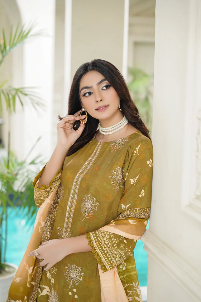 EMBELLISHED VISCOSE - 35401