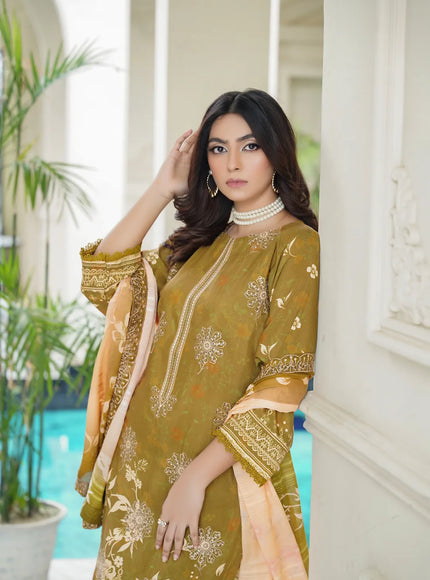 EMBELLISHED VISCOSE - 35401