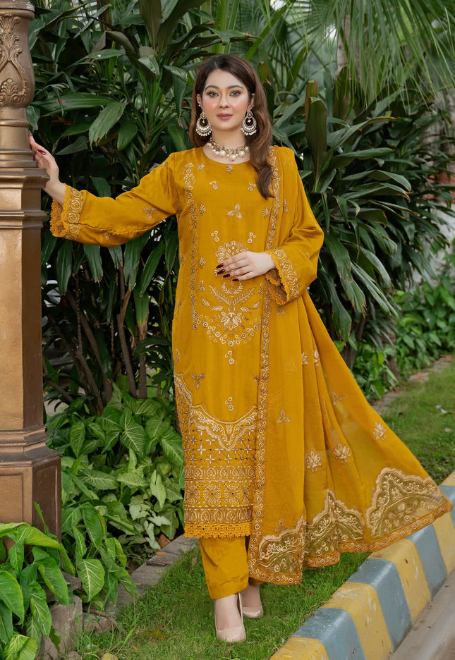 EMBROIDRED VISCOSE - 35601