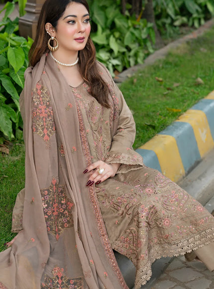 EMBROIDERED VISCOSE - 35602