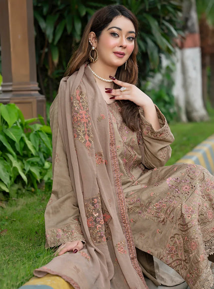 EMBROIDERED VISCOSE - 35602