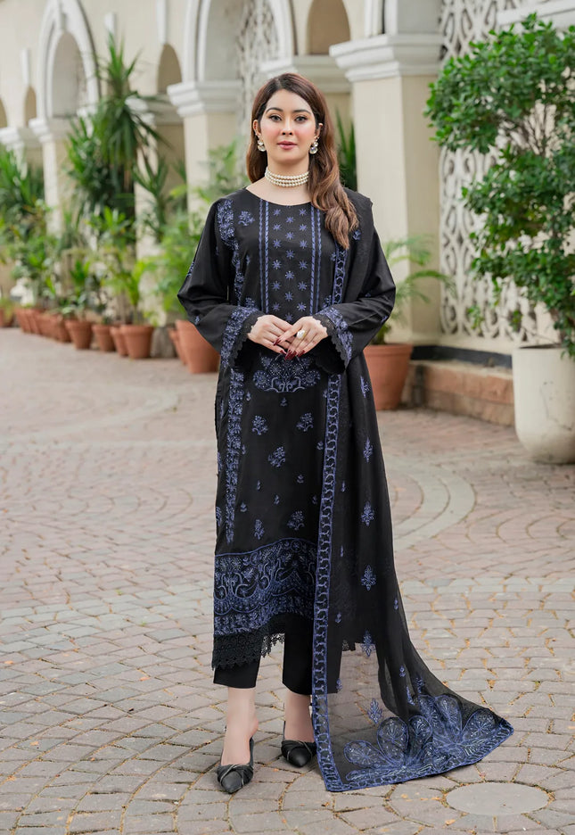 EMBROIDERED VISCOSE - 35603
