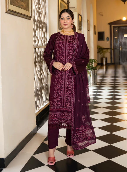 EMBROIDERED VISCOSE - 35605