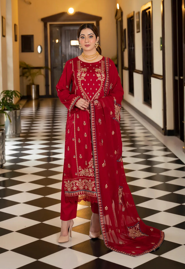 EMBROIDERED VISCOSE - 35606