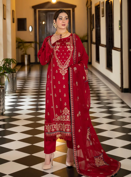 EMBROIDERED VISCOSE - 35606