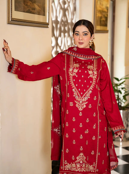 EMBROIDERED VISCOSE - 35606