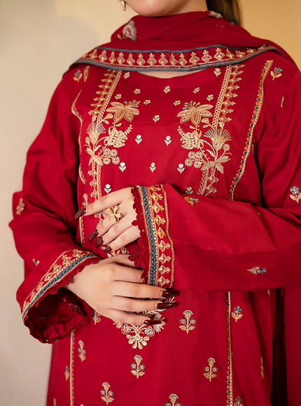 EMBROIDERED VISCOSE - 35606