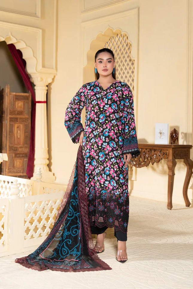 EMBELLISHED VISCOSE - 35707