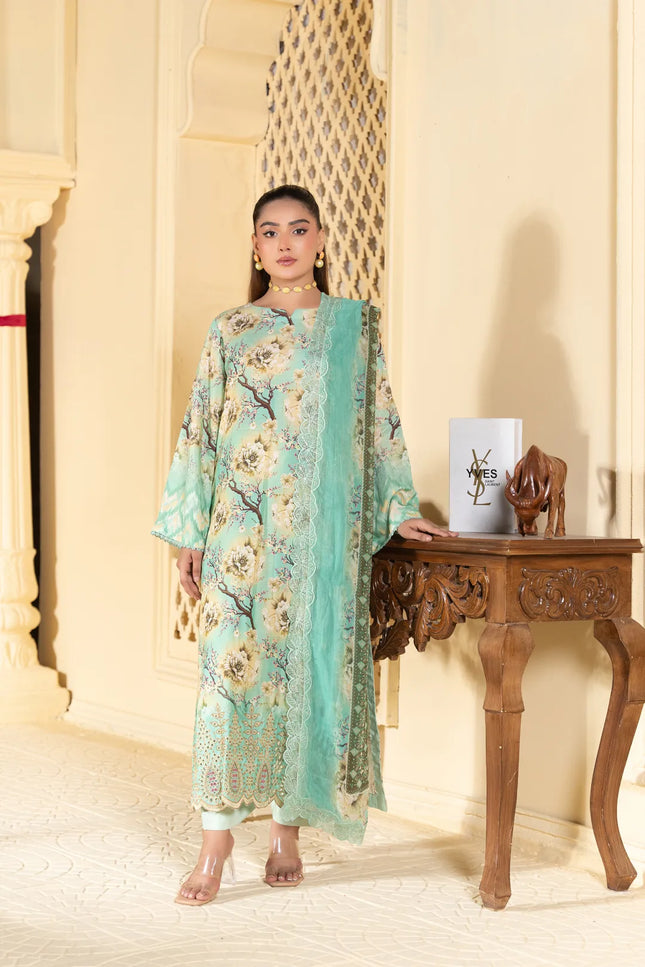 EMBELLISHED VISCOSE - 35710