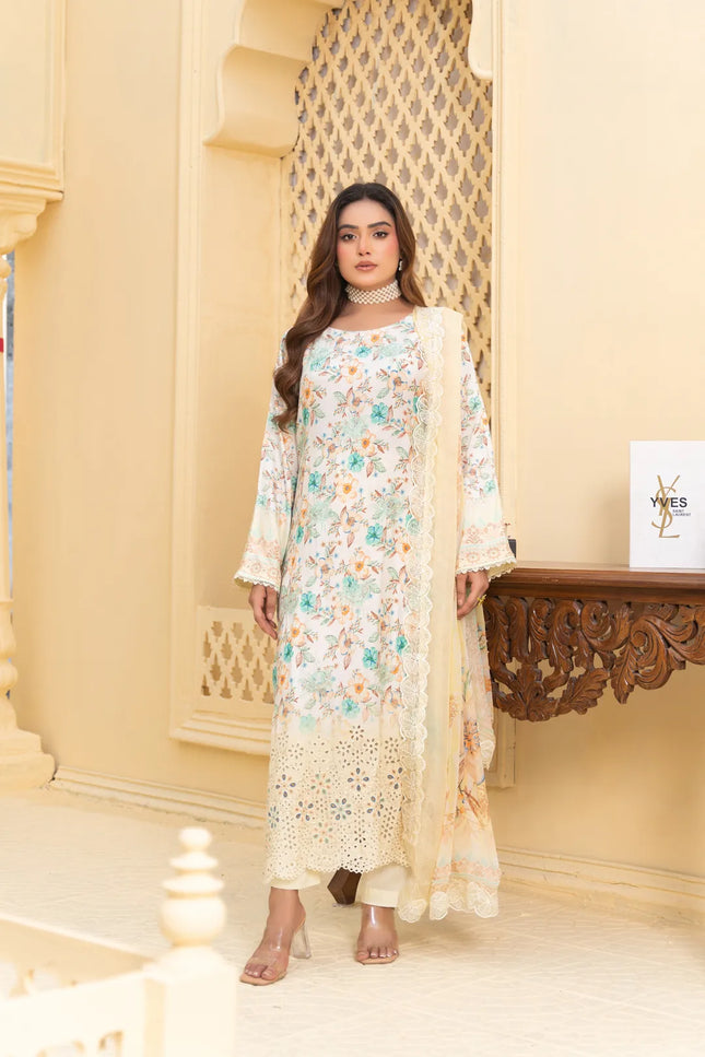 EMBELLISHED VISCOSE - 35702