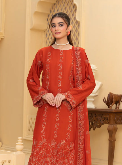 VISCOSE EMBROIDERED - 35804