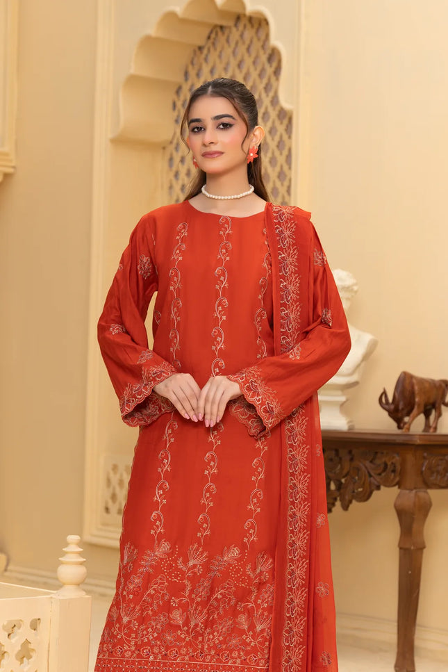 VISCOSE EMBROIDERED - 35804