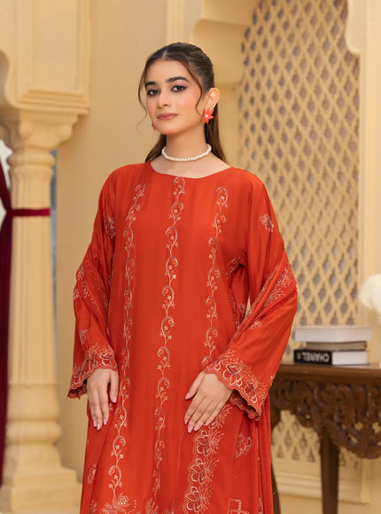 VISCOSE EMBROIDERED - 35804