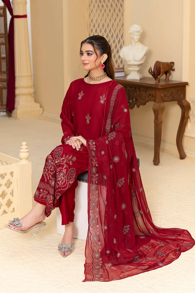 VISCOSE EMBROIDERED - 35806