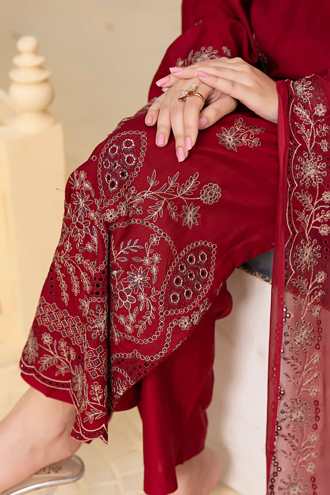 VISCOSE EMBROIDERED - 35806