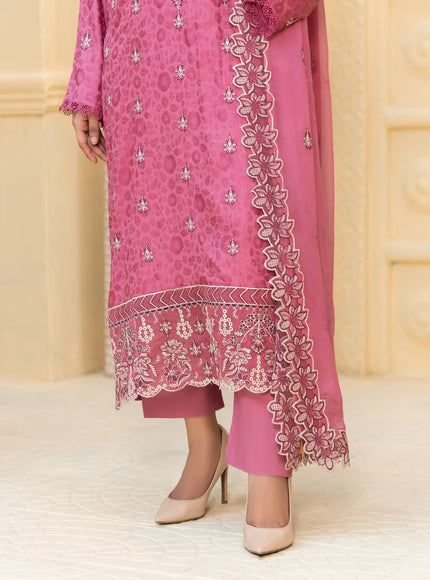 JACQUARD EMBROIDERED VISCOSE - 35903