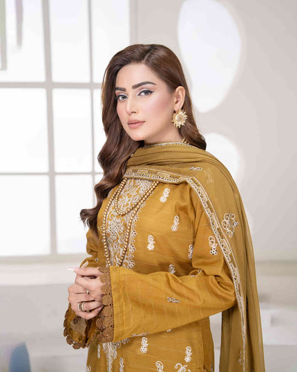 Chamak - 04 - Embroidered Lawn