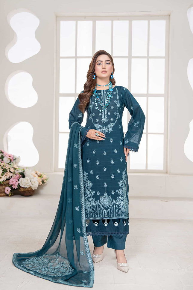 Chamak - 05 - Embroidered Lawn